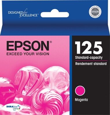 Epson T125 Magenta Standard Yield Ink Cartridge