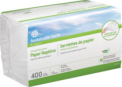 Sustainable Earth White, 400 count