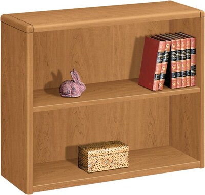 HON® 10700 Series Harvest 2-Shelf Bookcase