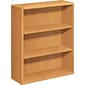 HON® 10700 Series Office Collection in Harvest, 3-Shelf Bookcase, 43-1/8"H