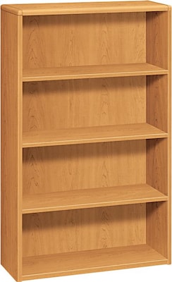 HON® 10700 Harvest 4-Shelf Bookcase