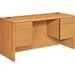 HON® 10700 Series Office Collection in Harvest, Kneespace Credenza, 60Wx24Dx29-1/2"H