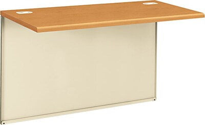 HON® 38000 Series Bridge, Harvest Top/Putty Base, 29 1/2H x 48W x 24D