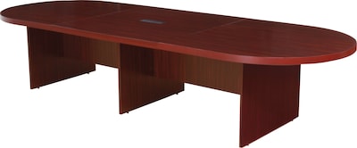 Regency® Legacy Oval Conference Room Tables, Mahogany, 144W