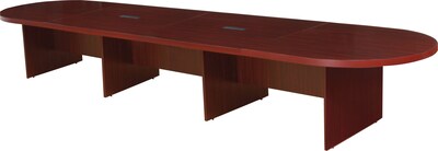 Regency Legacy 192W Modular Racetrack Conference Table, Mahogany (LCTRT19252MH)