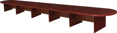 Regency® Legacy Oval Conference Room Tables, Mahogany, 288W
