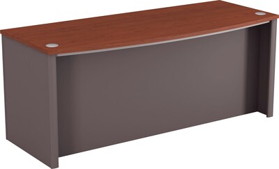 Bestar® Connexion Collection 71 Executive Desk, Bordeaux/Slate (9340039)