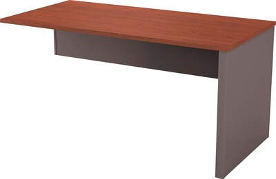 Bestar® Connexion Collection 60 Return Table, Bordeaux/Slate (9381239)