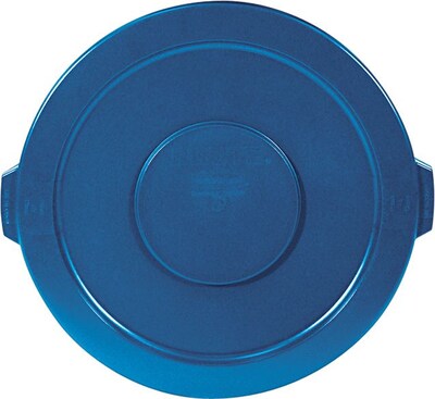 Rubbermaid Brute Rubber Lid, Blue (FG263100 BLUE)