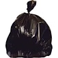Heritage 55-60 Gallon Reprocessed Resin Trash Bag, Low Density 1.5 mil, Black, 100/Carton (X7658AK)