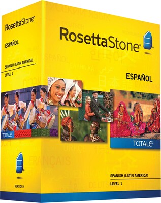 Rosetta Stone® Spanish (Latin America) v4 TOTALe™, Level 1
