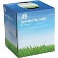 Sustainable Earth Facial Tissue, 2-Ply, 86 Sheets/Box, 6 Boxes/Case
