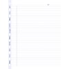 Blueline MiracleBind Business Notebook Refill, 11 x 9-1/16 College Ruled, White, 50 Sheets