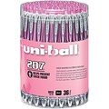 uni-ball® 207 Pink Ribbon Retractable Gel Pens, Medium Point, Black, 36/pk (1747985)