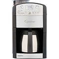 Capresso CoffeeTEAM TS 10-Cup Digital Coffee Maker, Black/Silver