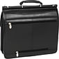 McKlein V Series Laptop Briefcase, Black Leather (80335)