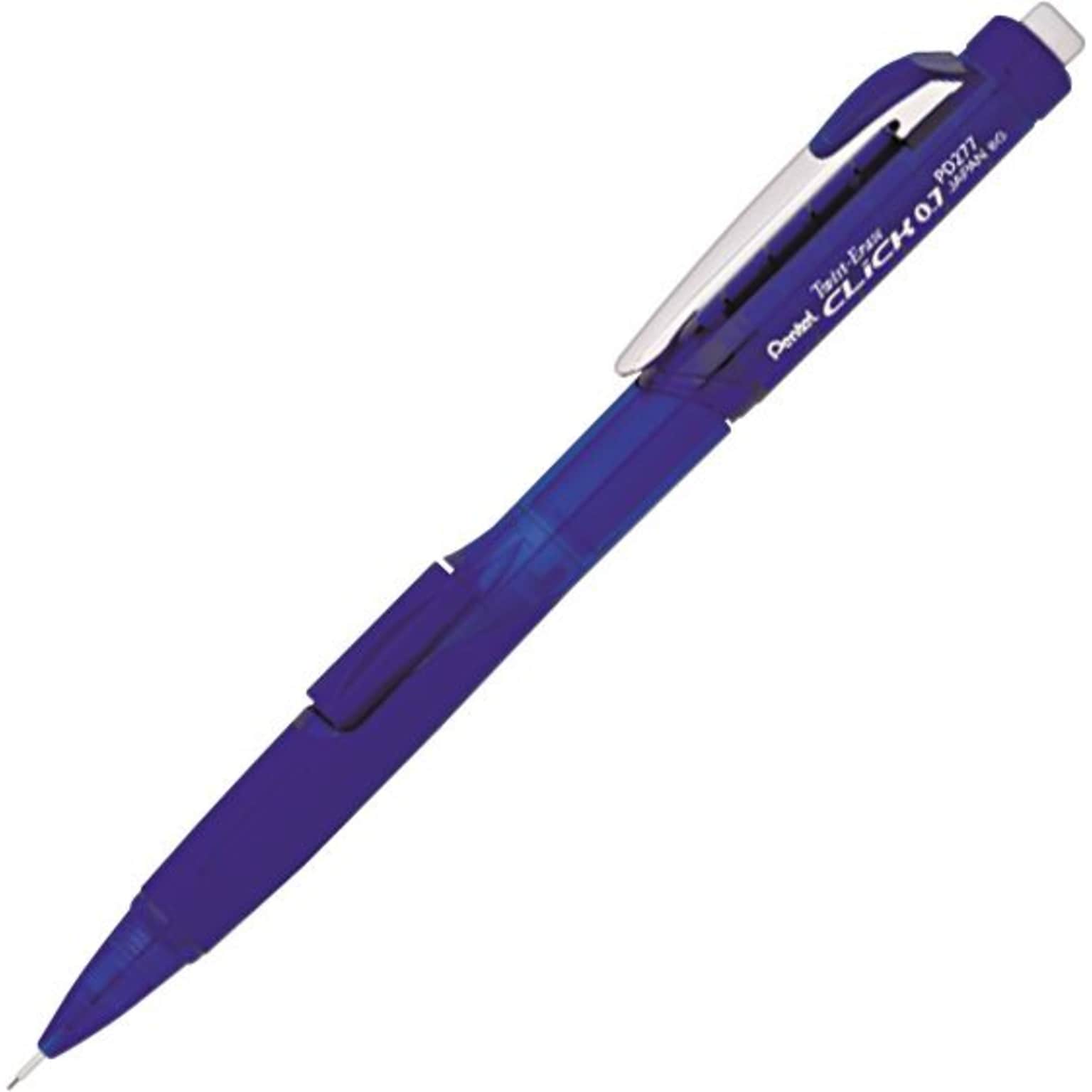 Pentel Twist-Erase Click Mechanical Pencil, 0.7mm, #2 Medium Lead (PENPD277TC)