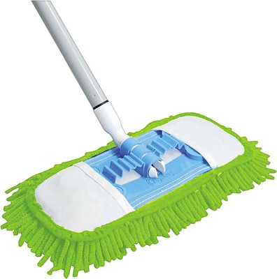 Quickie Microfiber Dust Mop Green