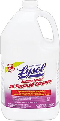 Professional Lysol® Antibacterial All Purpose Cleaner, 1 Gallon, 4/Carton (74392)