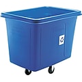 Rubbermaid Commercial Recycling Cube Truck Blue