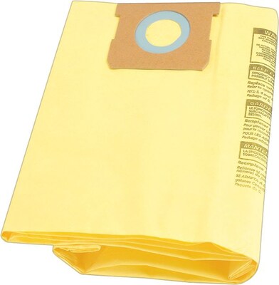 Shop-Vac  High Efficiency Collection Filter Bag Fits 5 - 8 gal Tanks, Yelow