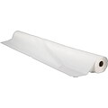 Tablemate® Plastic Rectangular Table Cover, 300(L) x 40(W), White