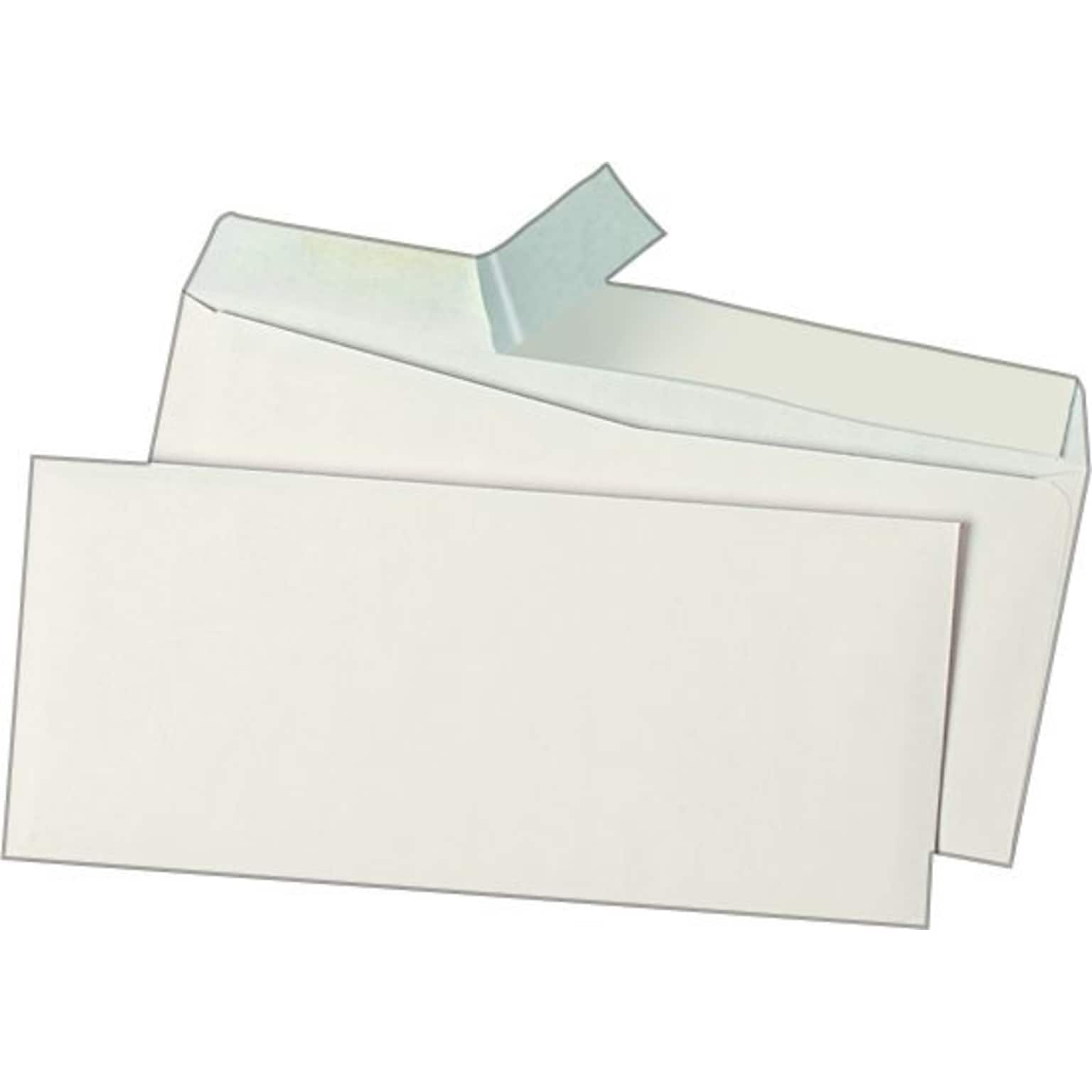 Universal Pull & Seal Business #9 Envelopes, 3 7/8 x 8 7/8, White, 500/Bx