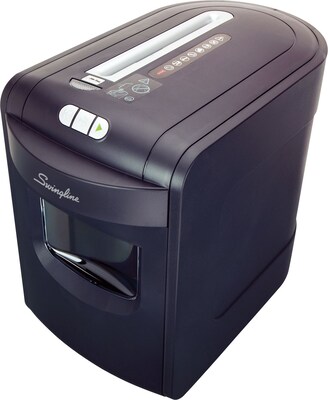 Swingline EX10-06 Cross-Cut Shredder, 10-Sheet Capacity