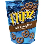 Flipz® Milk Chocolate Covered Pretzels, 5 oz. Bags, 6 Bags/Box