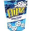 Flipz White Fudge Covered Pretzels Twists, 5 oz. Bags, 6 Bags/Box (058)