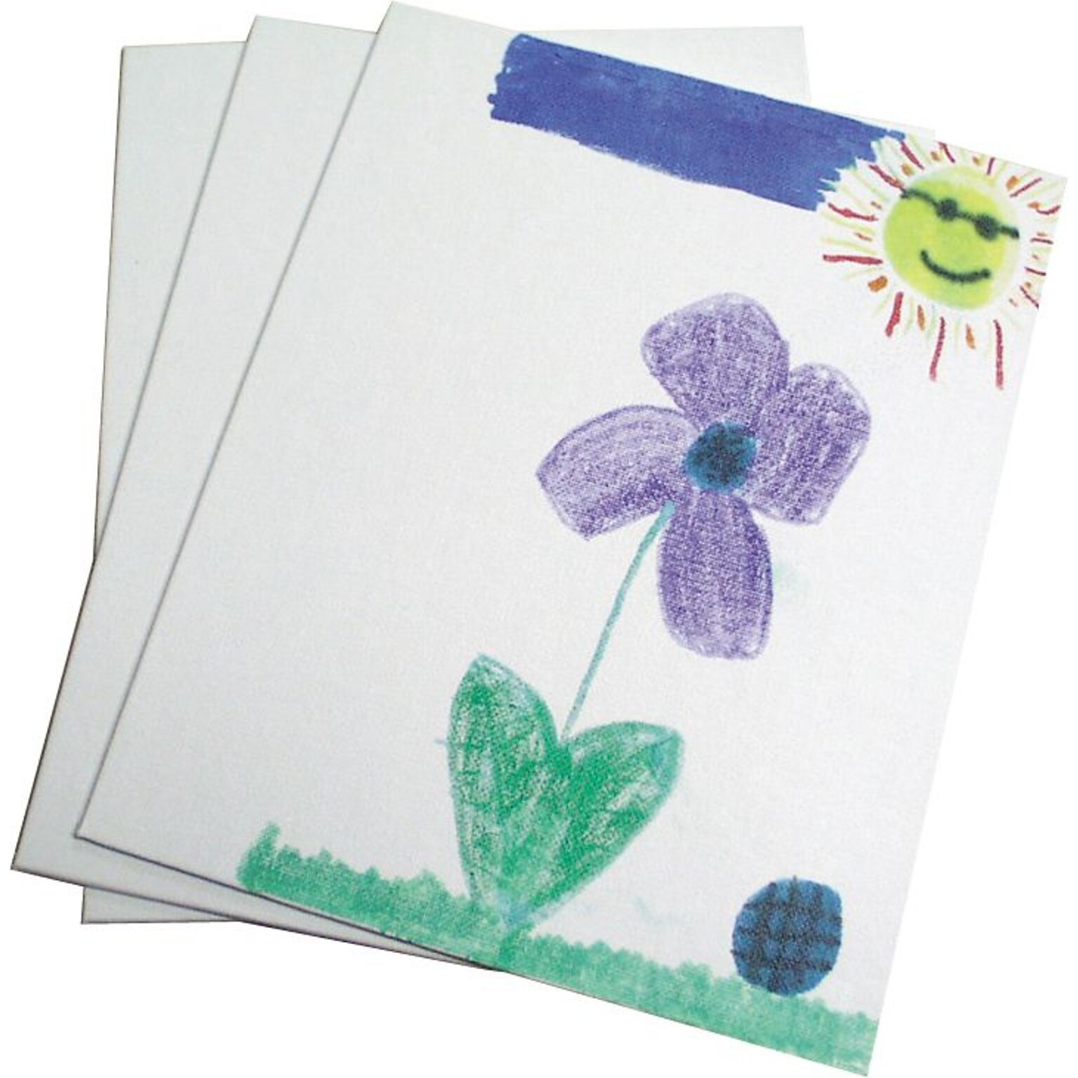 Chenille Kraft Multimedia Canvas Panels, 3/Pk