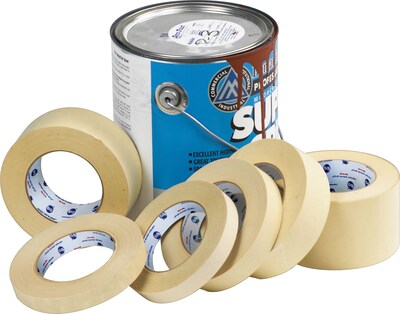 Tape Logic® 2200 Masking Tape, 4.9 Mil, 1" x 60 yds., Natural, 36/Case (T9352200)