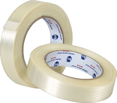 InterTape® Strapping Tape, 3/4"Wx60yards, 12/Pack