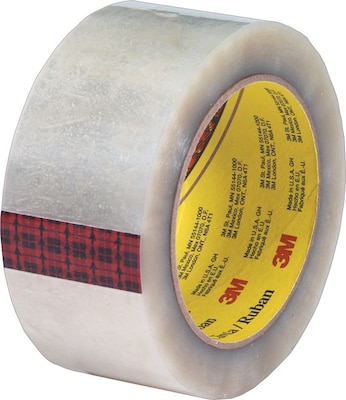 3M 355 Packing Tape, 2 x 55 yds., Clear, 6/Carton (T9013556PK)