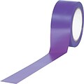 Industrial Vinyl Safety Tape, Solid Purple, 2 x 36yds., 24/Case