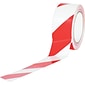 Industrial Vinyl Safety Tape, 3" x 36 yds., Red/White Striped, 16/Carton (TSTT9336RW)