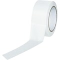 Industrial Vinyl Safety Tape, Solid White, 3 x 36yds., 16/Case