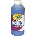 Crayola Artista II Washable Tempera Paint, Blue, 16 oz. (54-3115-042)