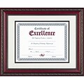 World Class Document Frame w/Certificate, Rosewood, 11x14
