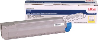 OKI 2275938 Yellow Standard Yield Toner Cartridge
