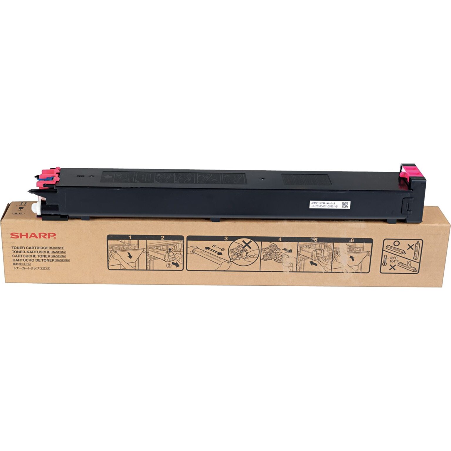 Sharp MX-31NTMA Magenta Standard Yield Toner Cartridge
