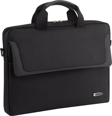Solo New York Sterling Laptop Case, Black Polyester (CLA116-4)