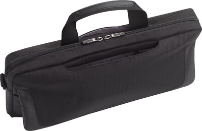 Solo New York Sterling 14.1" Polyester Laptop Bag, Metallic Trim (CLA112-4)
