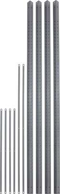 Safco® 85 High Industrial Shelving, Post Kit (6256)