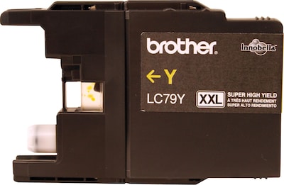 Brother LC 79 Yellow Ink Cartridge, Extra High Yield (LC79YS)
