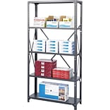 Safco Commercial 5-Shelf Metal Unit, 36, Gray (6265)