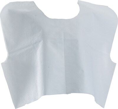 Disposable Exam Capes, White