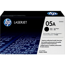 HP 05A Black Standard Yield Toner Cartridge,  print up to 2300 pages