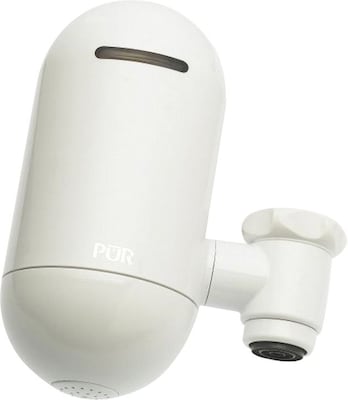 PUR FM-3333 Faucet Mount Water Filter, White