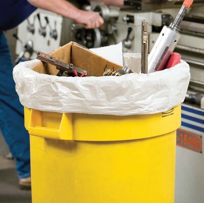 Envision Industries Waste Liners, 40-45 Gallons, 40" x 46", 125/Ct, #LD4045H